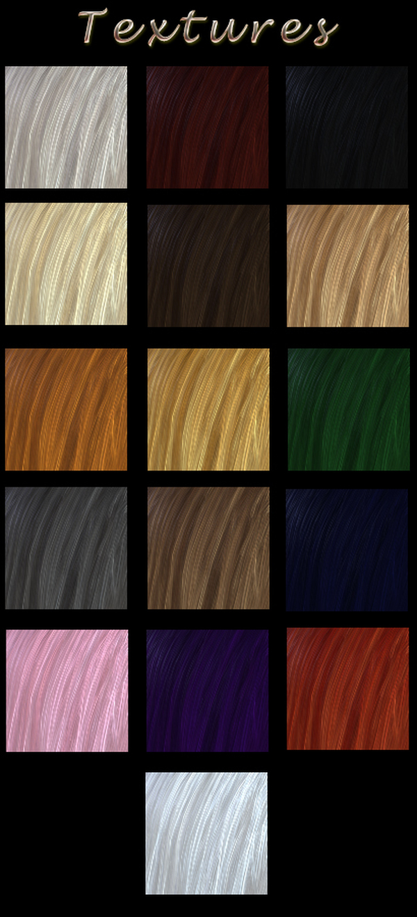 Prae-Aeren Hair for Poser by N/A