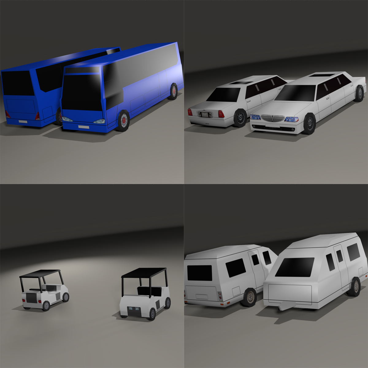 Super Low Poly Vehicles - Extended License by N/A