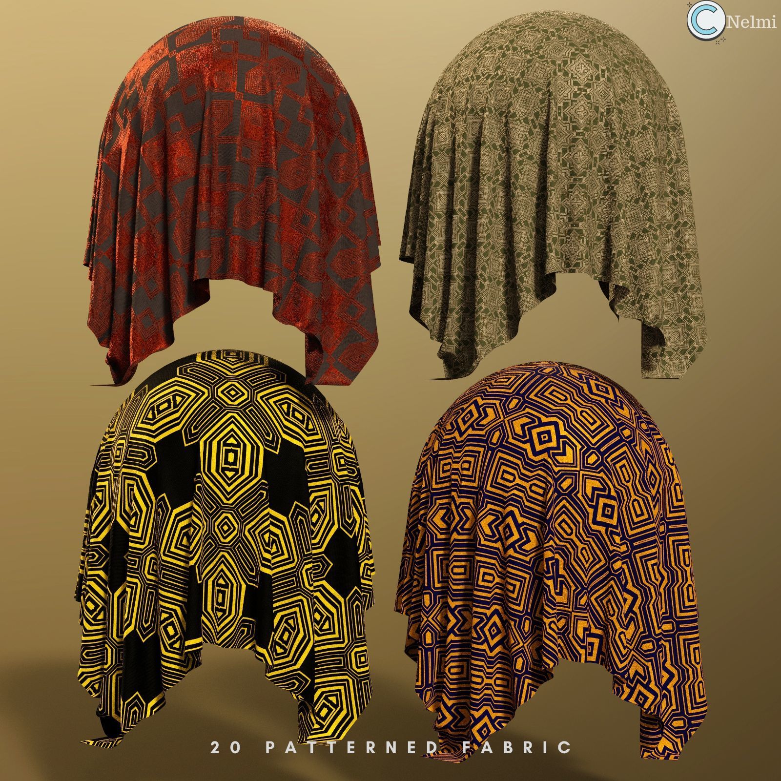 Nelmi - SciFi Fabric Iray Shaders by N/A