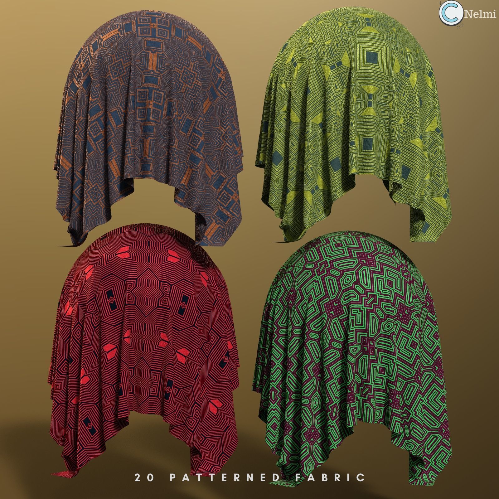 Nelmi - SciFi Fabric Iray Shaders by N/A
