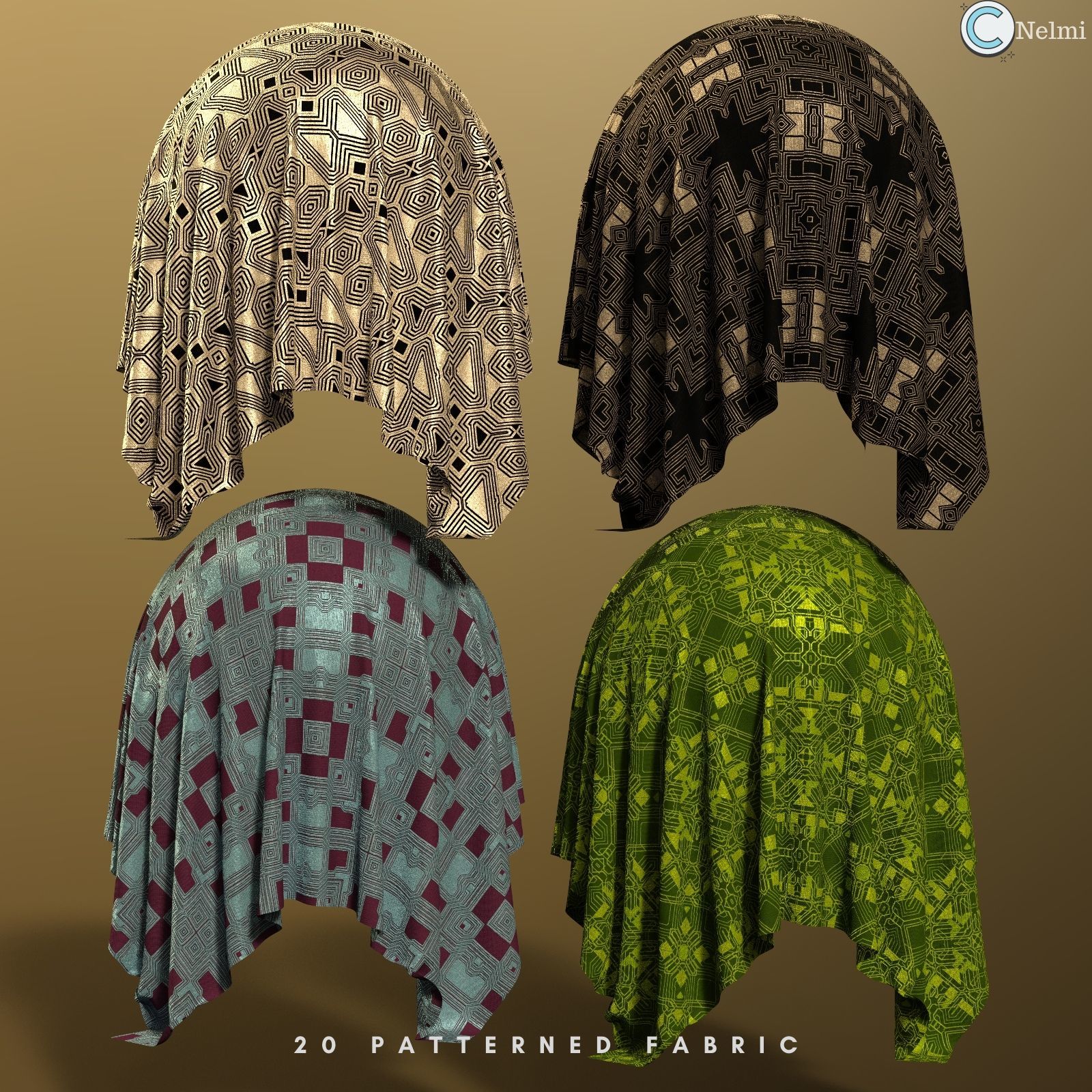 Nelmi - SciFi Fabric Iray Shaders by N/A