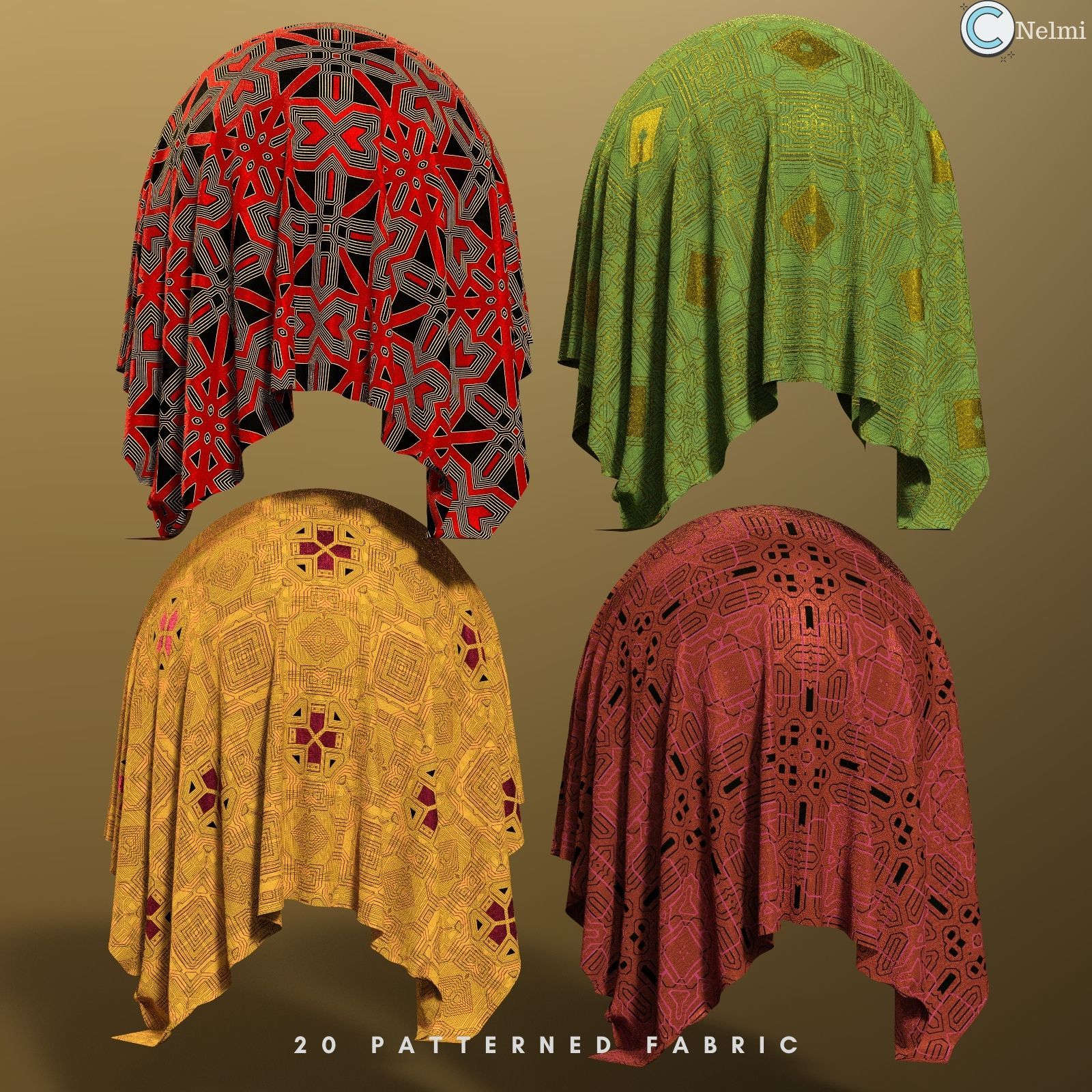 Nelmi - SciFi Fabric Iray Shaders by N/A