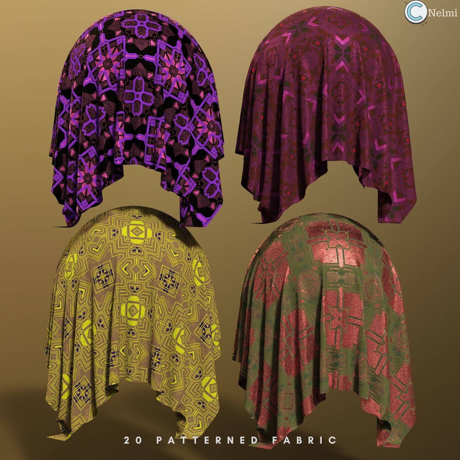 Nelmi - SciFi Fabric Iray Shaders by N/A