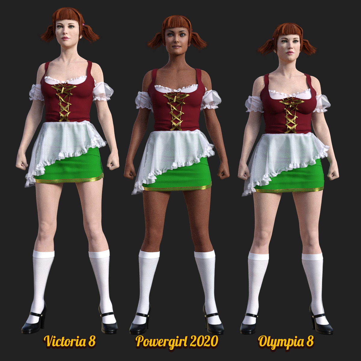 Oktoberfest Waitress for G8F by N/A