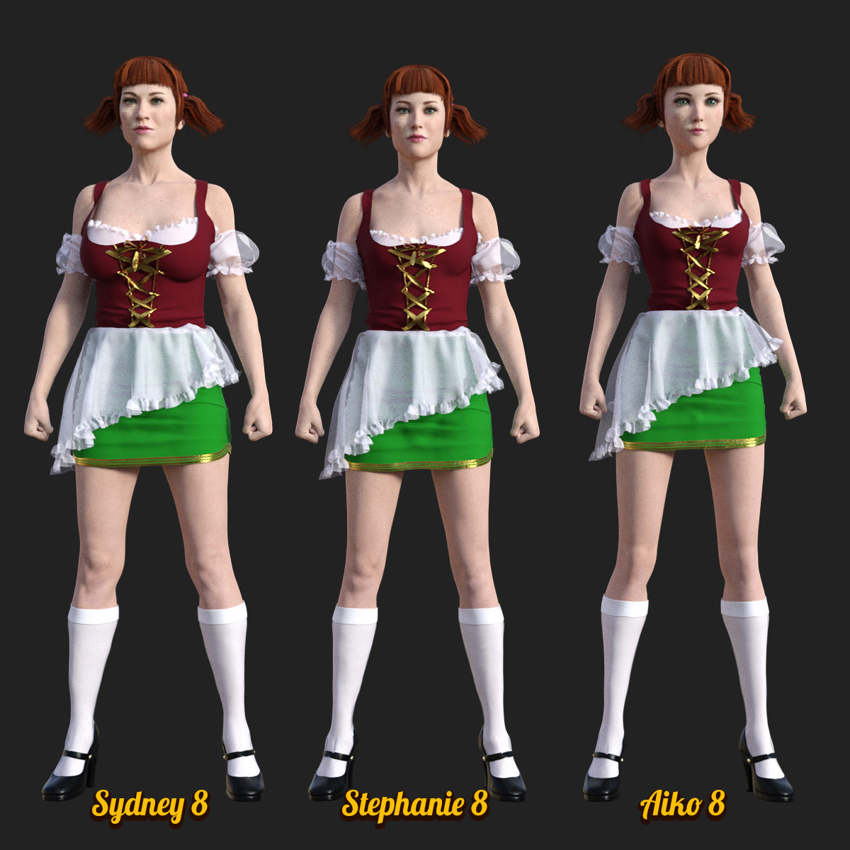Oktoberfest Waitress for G8F by N/A
