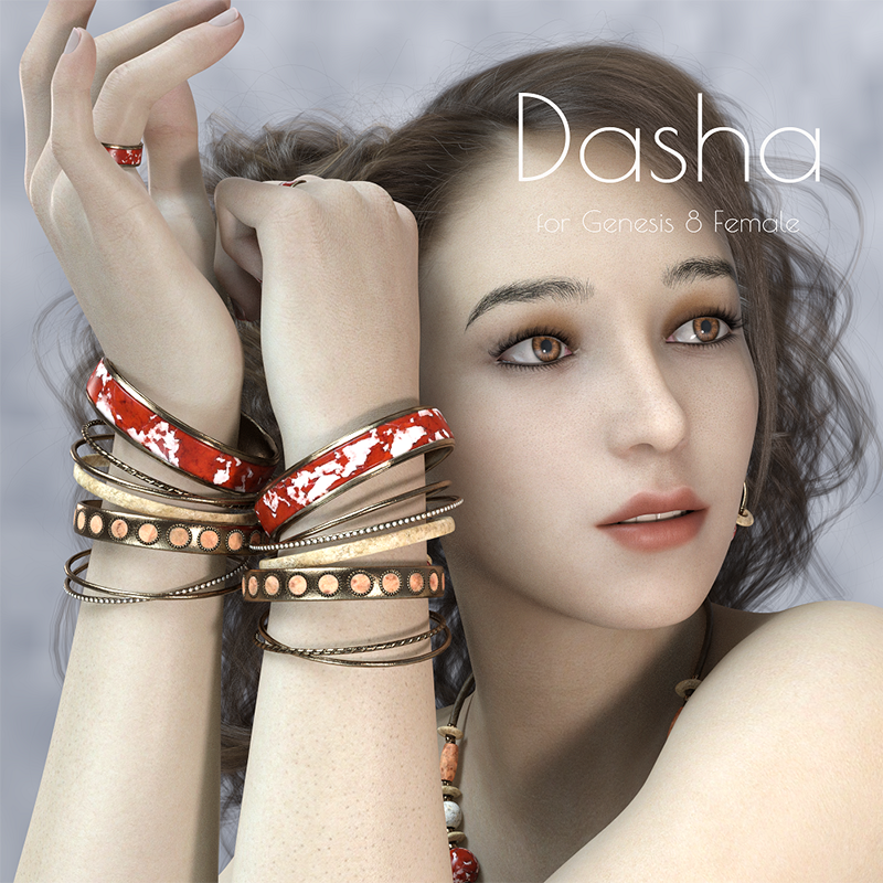 Dasha Teen Character For Genesis 8 Female by N/A