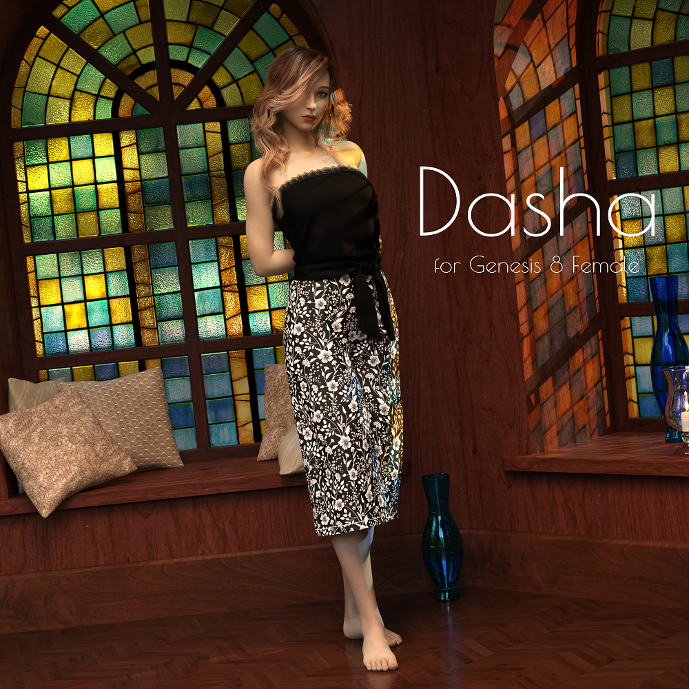 Dasha Teen Character For Genesis 8 Female by N/A