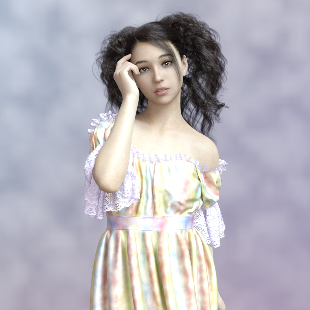 Dasha Teen Character For Genesis 8 Female by N/A