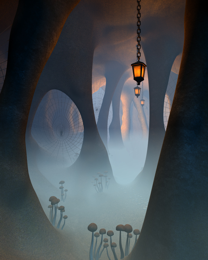 Cave Cobwebs for DAZ Studio by N/A