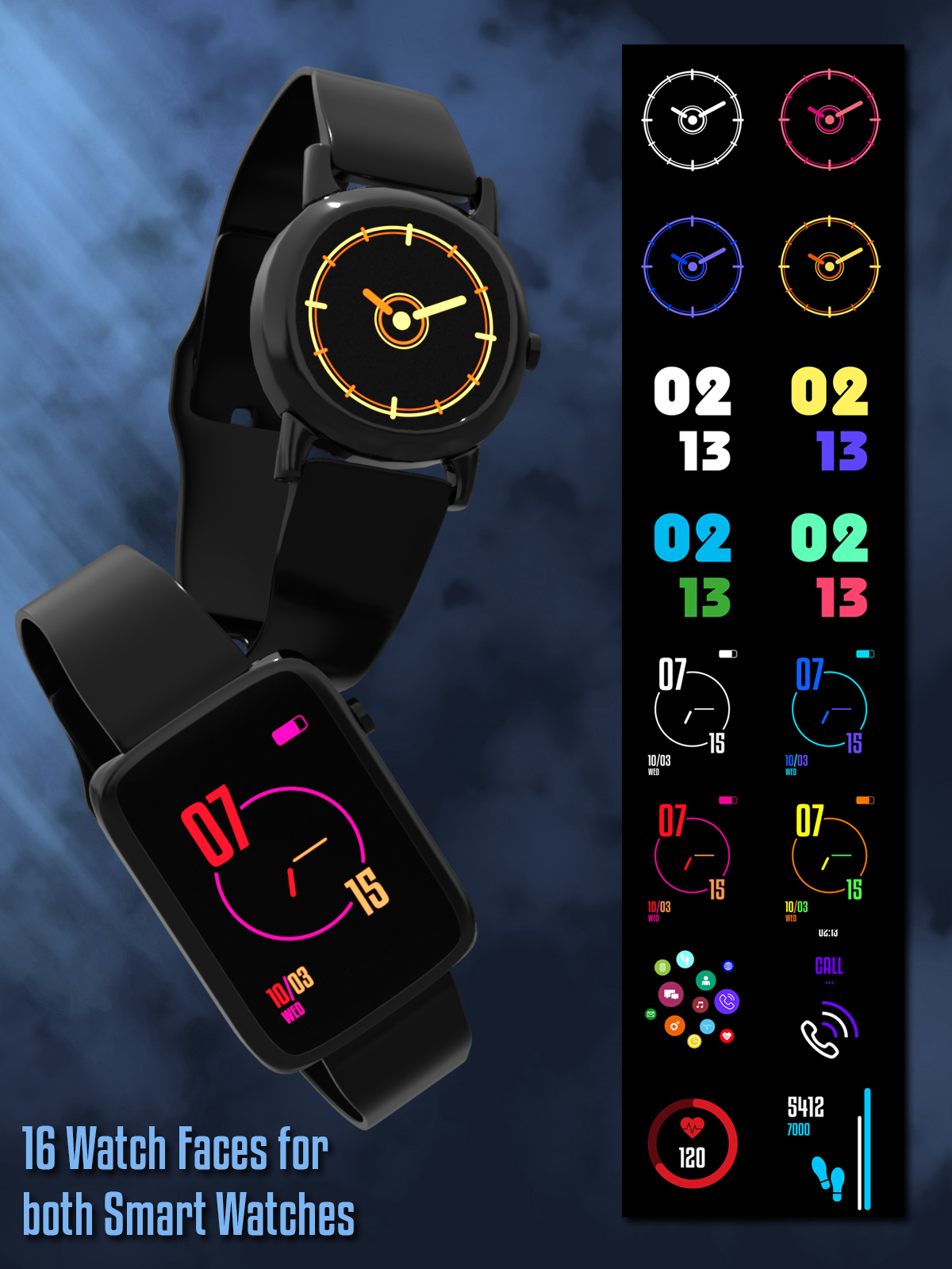 Smart Watches for Genesis 8 Female and Male by N/A
