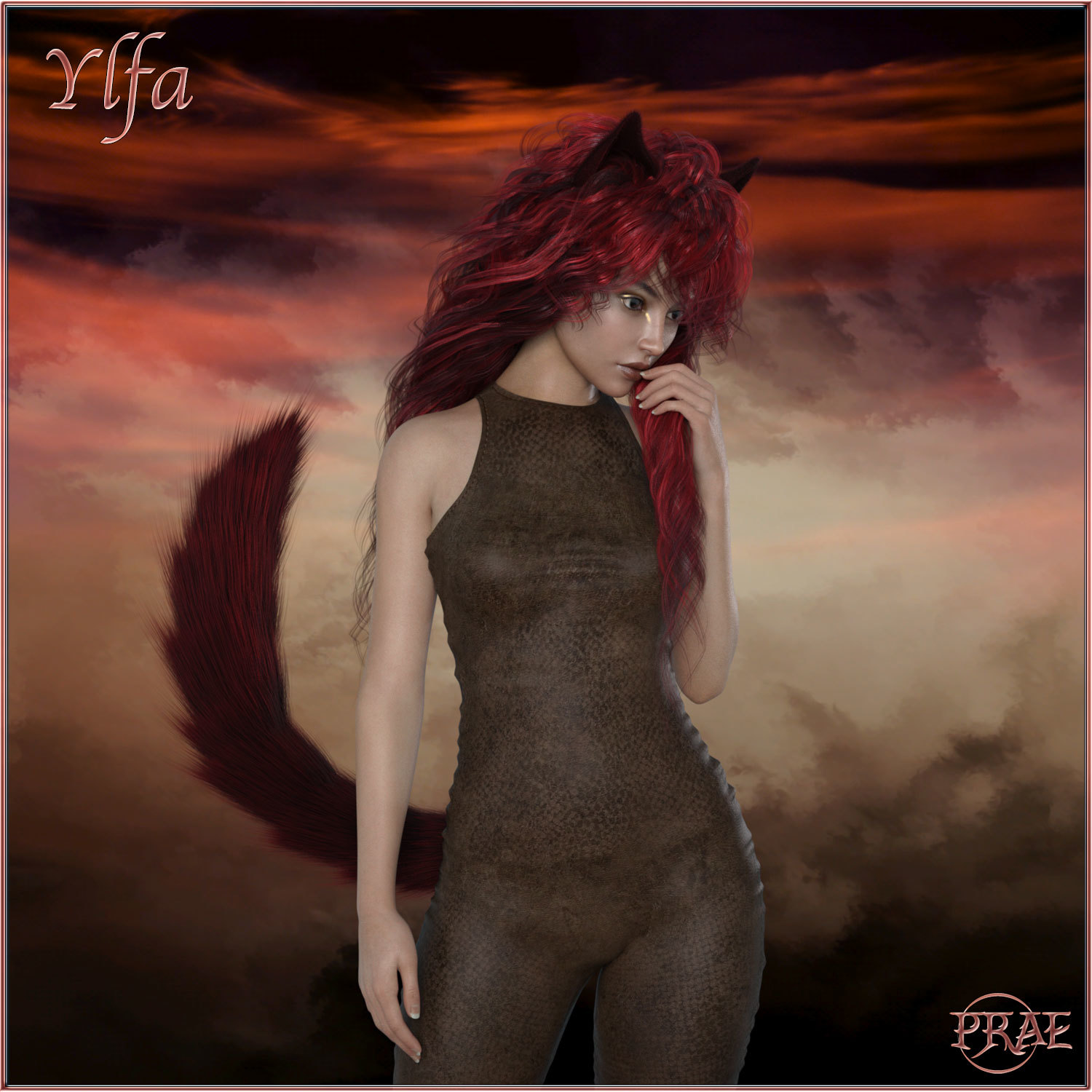 Prae-Ylfa For G8 Daz by N/A