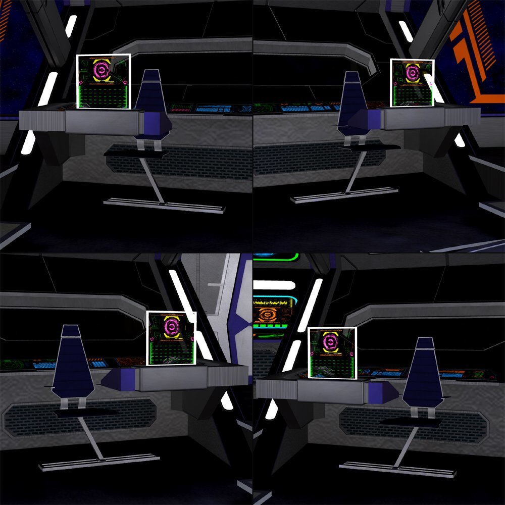 Starship Bridge 17 for Poser by N/A