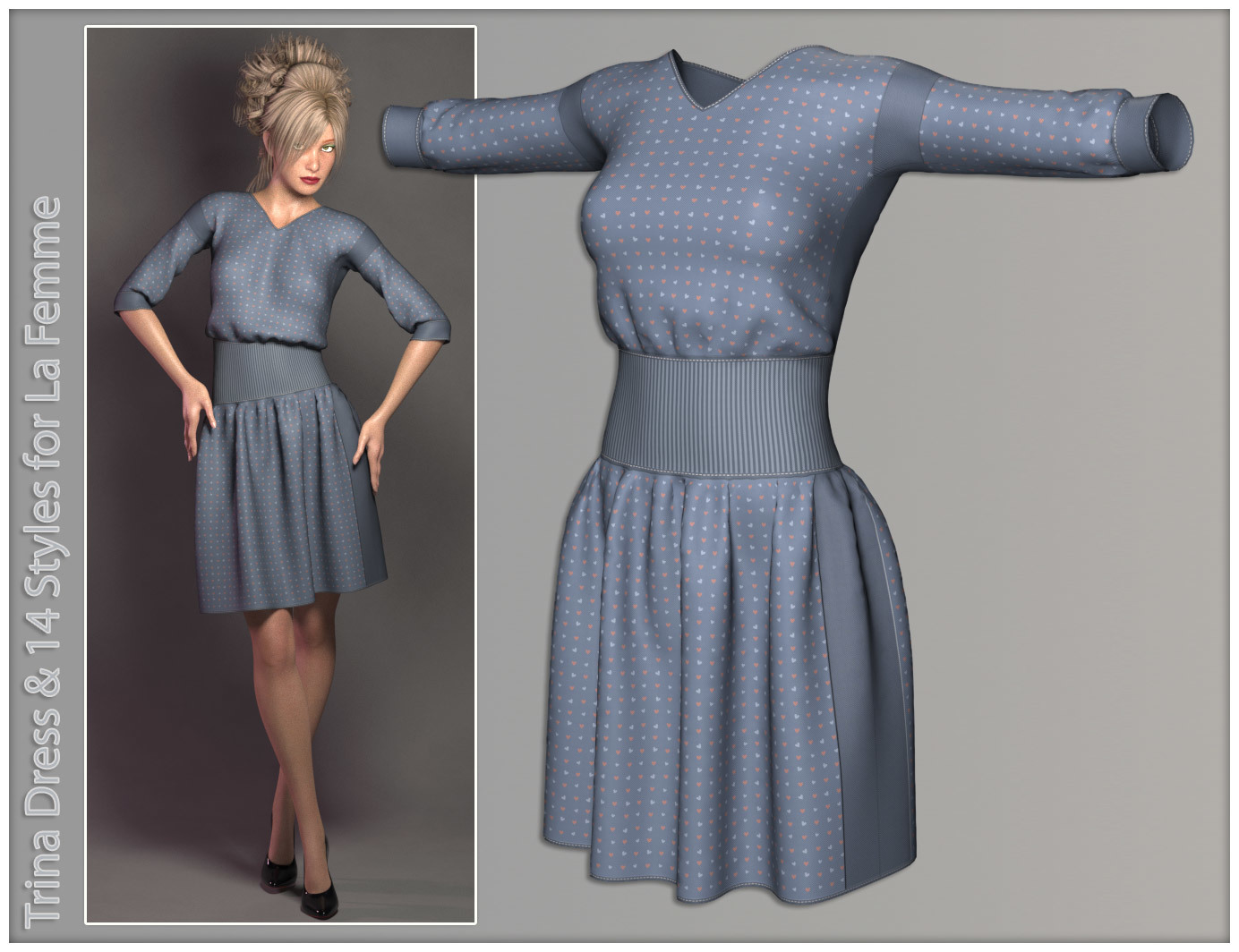Trina Dress for La Femme by N/A