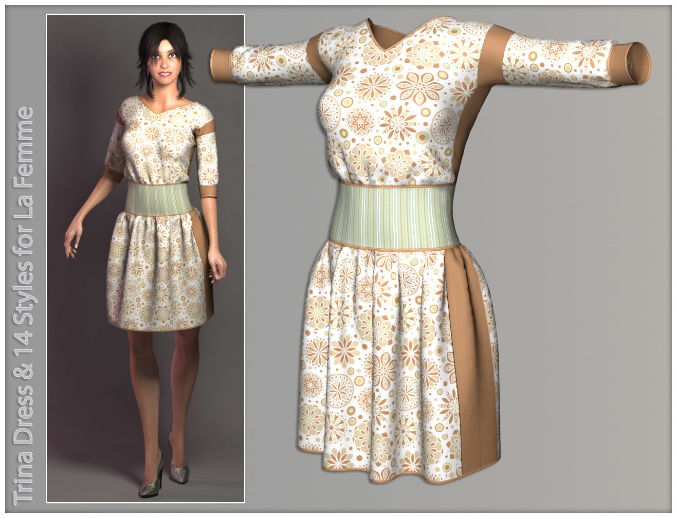 Trina Dress for La Femme by N/A