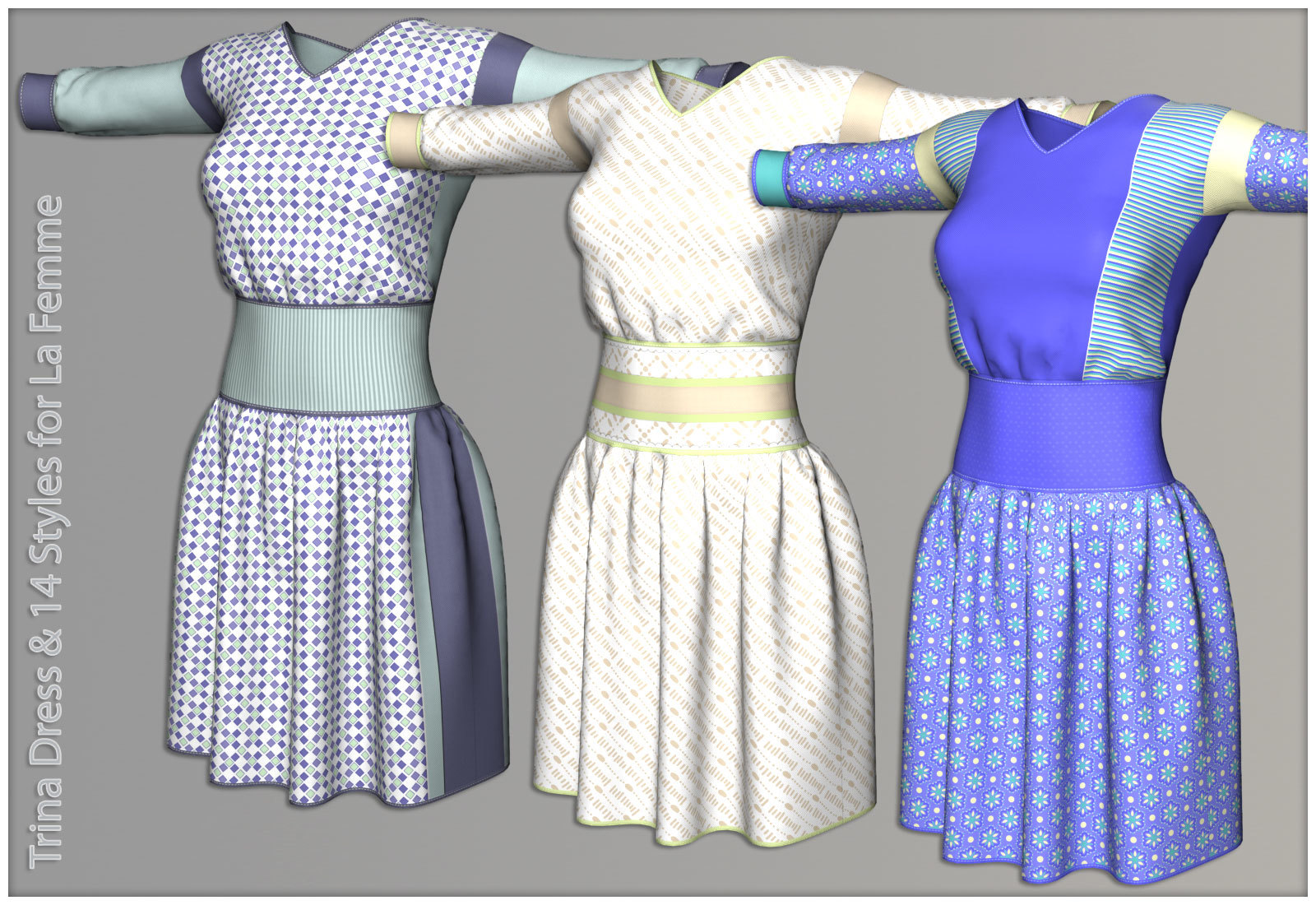 Trina Dress for La Femme by N/A