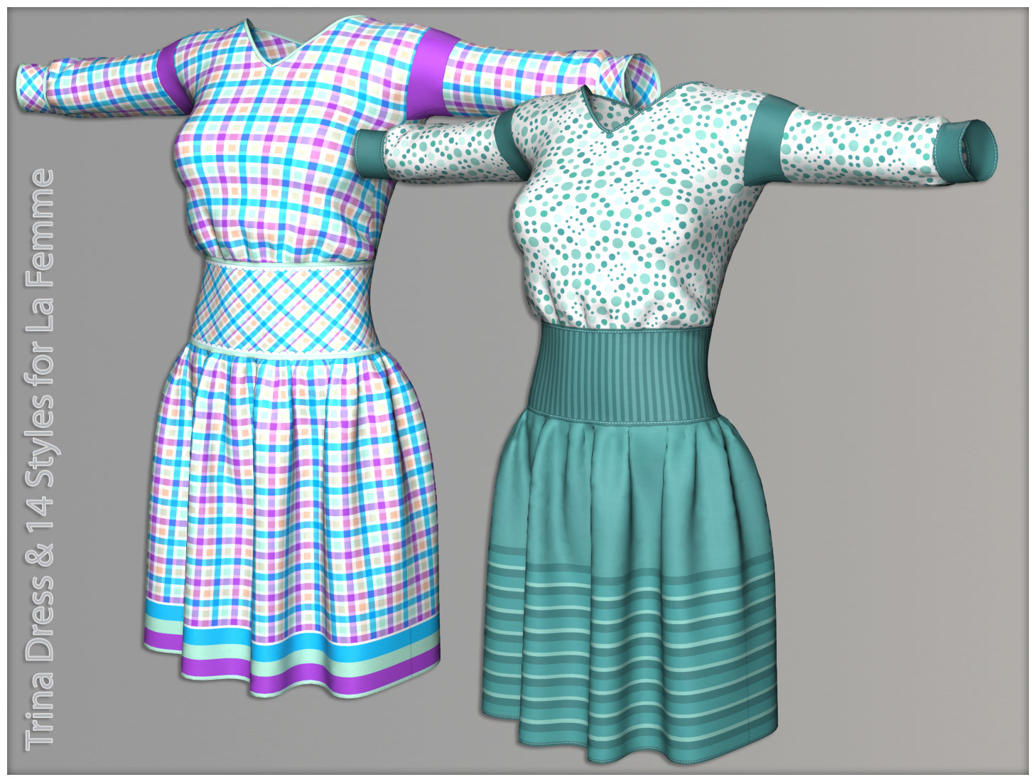 Trina Dress for La Femme by N/A