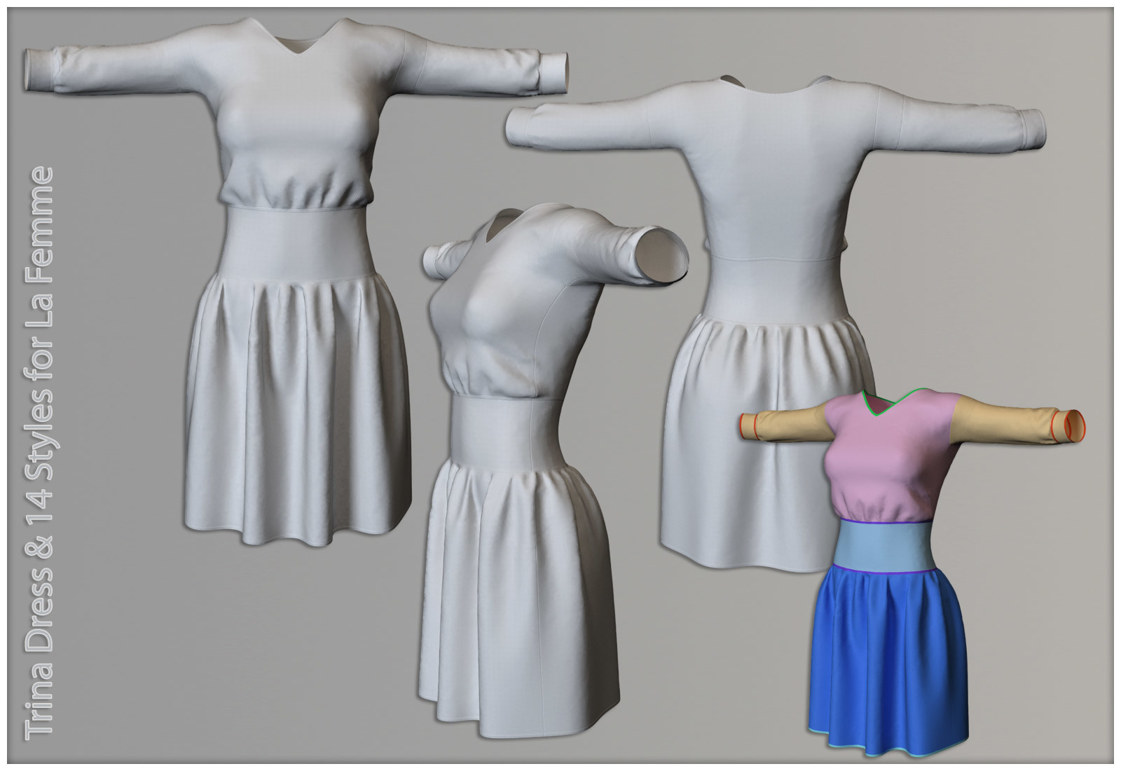 Trina Dress for La Femme by N/A