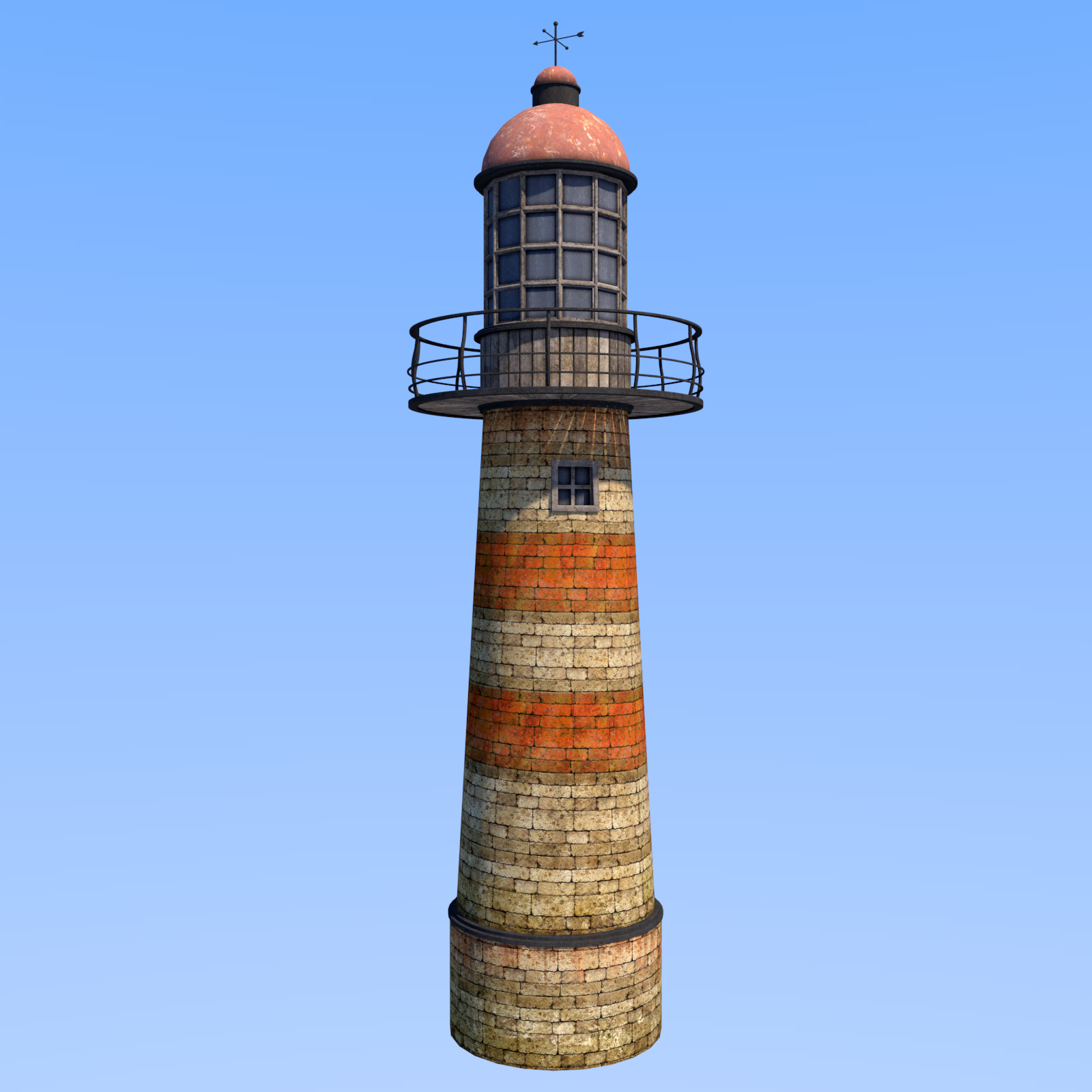 House lighthouse keeper for Daz studio by N/A