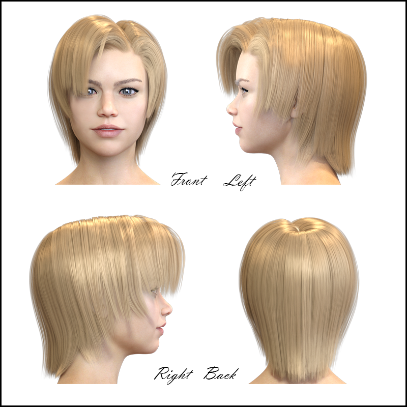 SL Hair for Genesis 8 Female by N/A