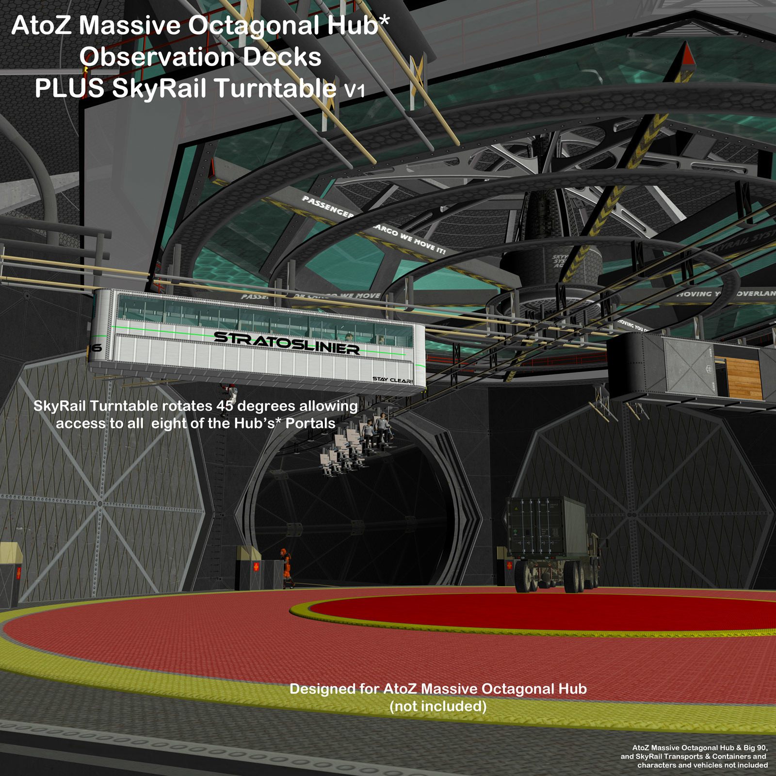 AtoZ Massive Oct Hub SkyRail and Observation Decks I v1 by N/A