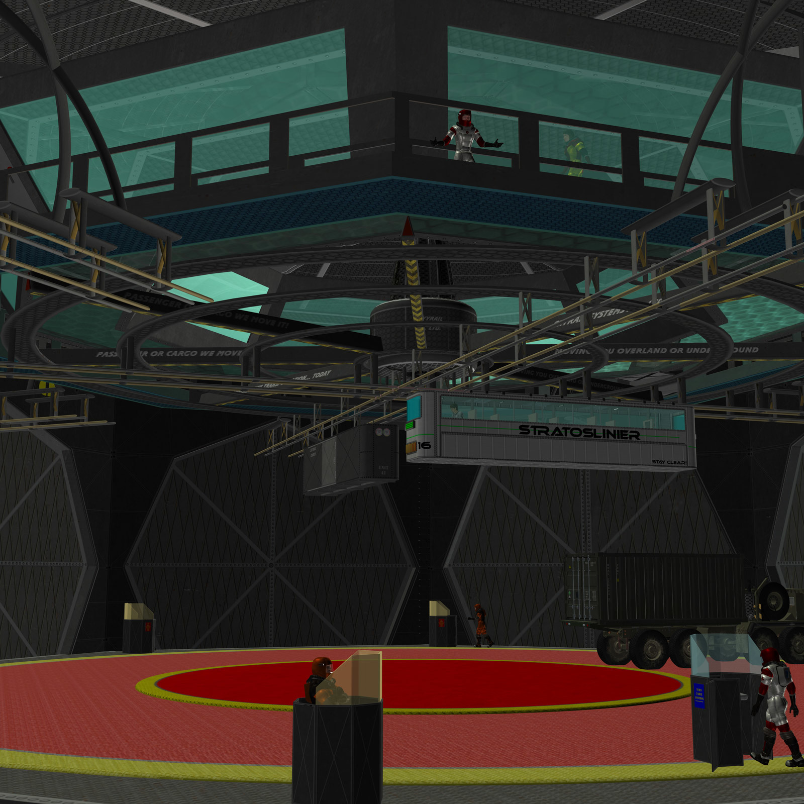 AtoZ Massive Oct Hub SkyRail and Observation Decks I v1 by N/A