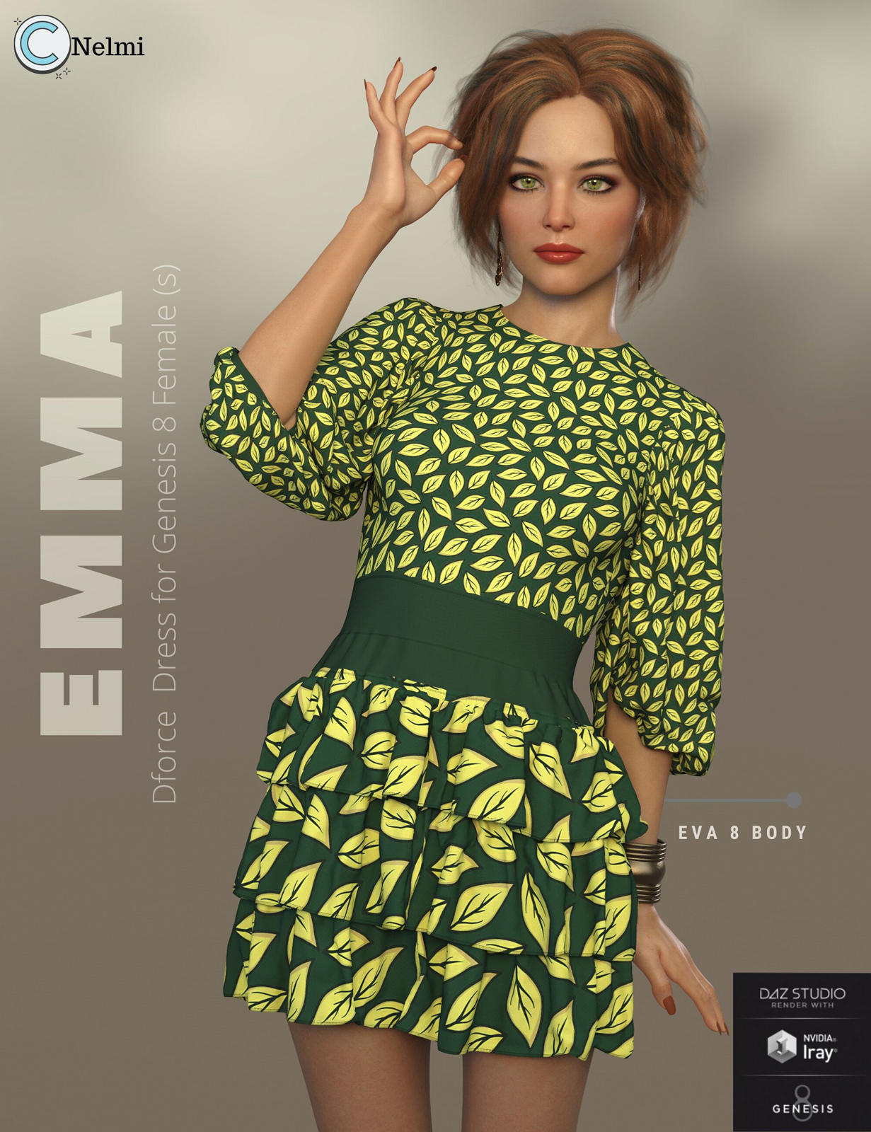 Nelmi - Dforce Emma Dress G8F by N/A