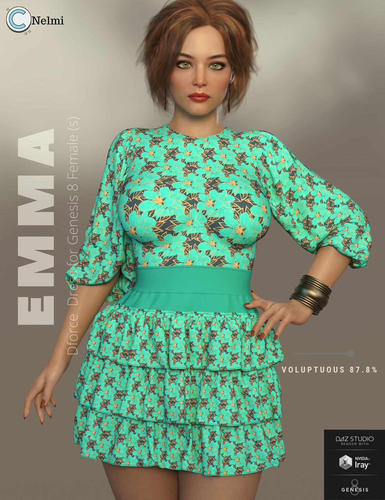 Nelmi - Dforce Emma Dress G8F by N/A