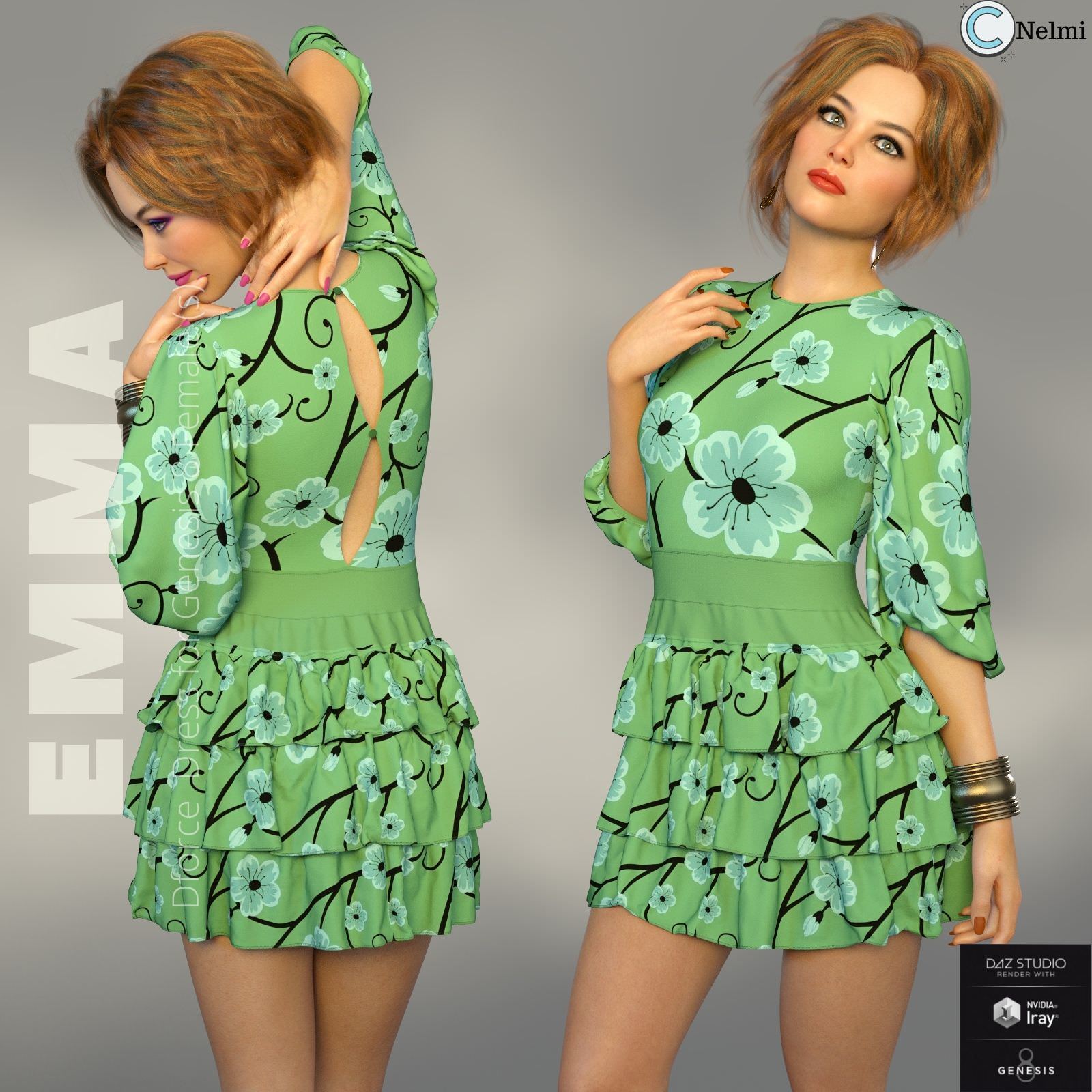 Nelmi - Dforce Emma Dress G8F by N/A