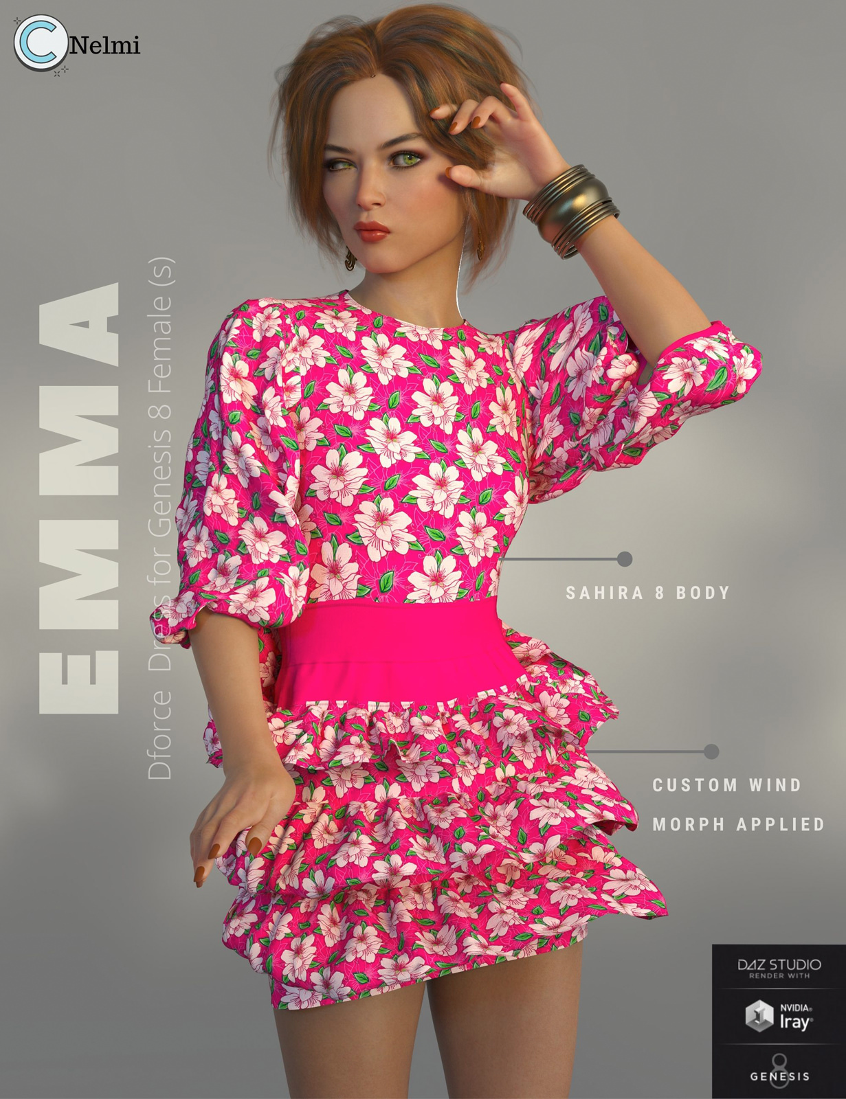 Nelmi - Dforce Emma Dress G8F by N/A