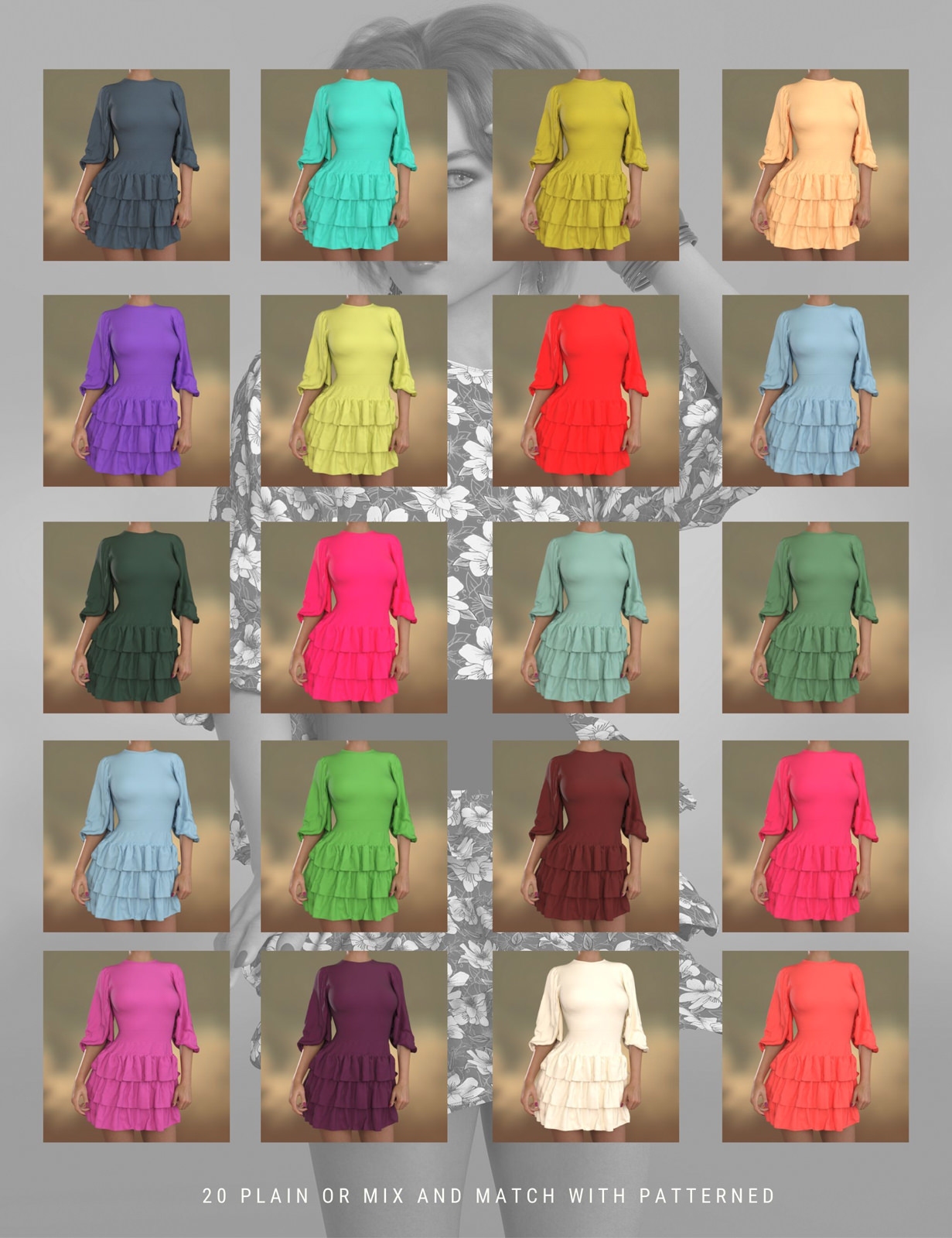 Nelmi - Dforce Emma Dress G8F by N/A