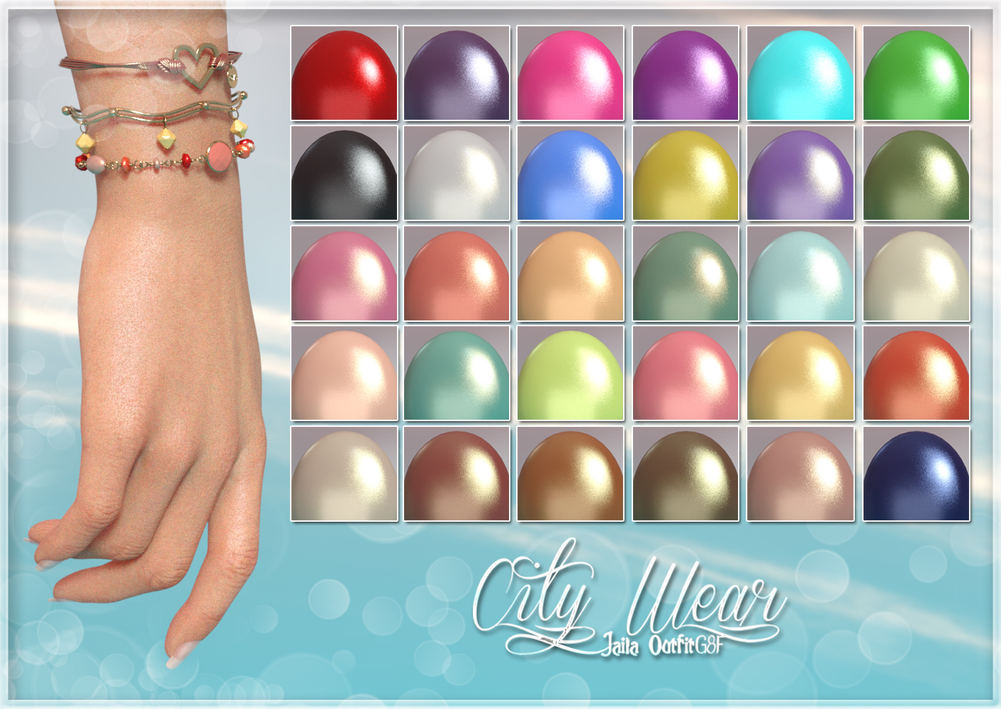 CityWear Jaila Outfit G8F by N/A