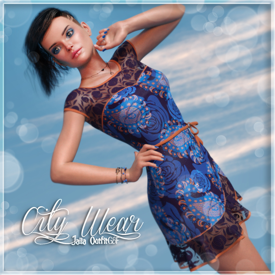 CityWear Jaila Outfit G8F by N/A