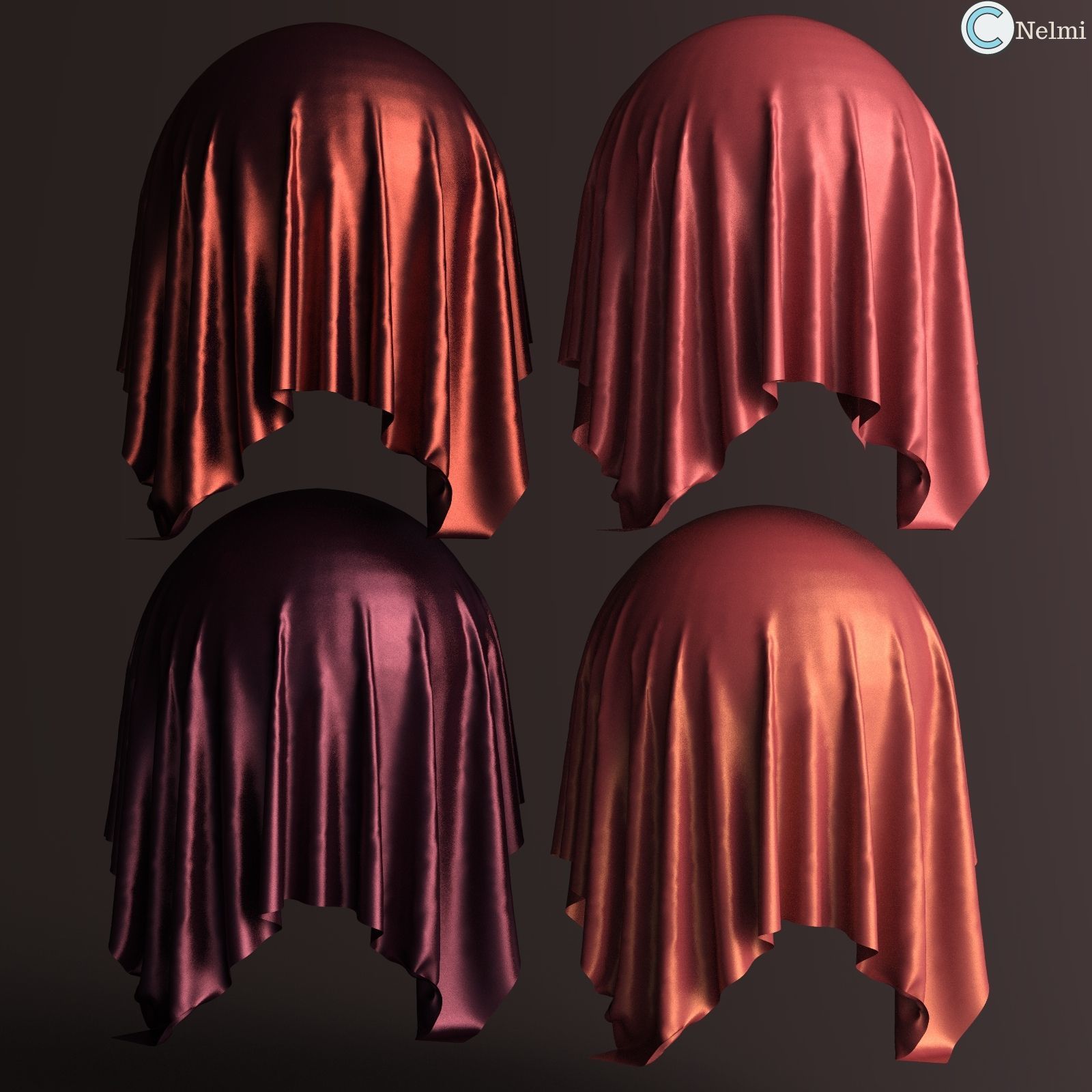 Essential Metallic Fabric Iray Shaders by N/A