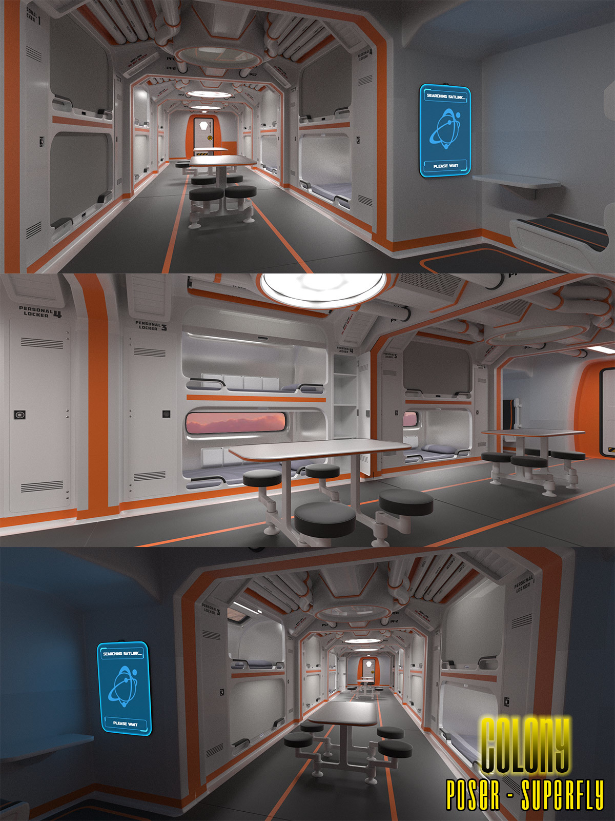 Colony CQ Block for Poser and DS by N/A
