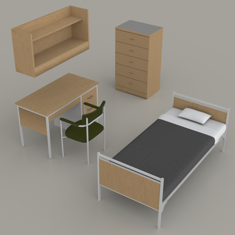 Cadet Furniture Set by N/A
