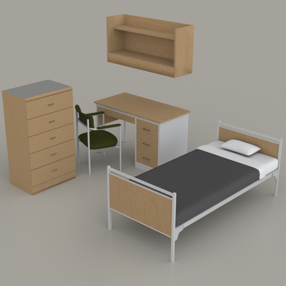 Cadet Furniture Set by N/A