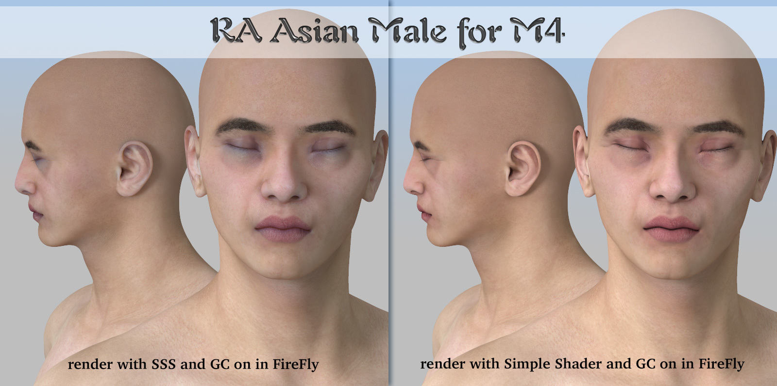 RA Asian Male M4 by N/A