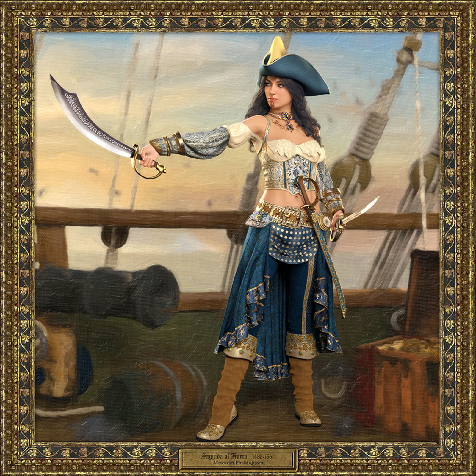 Pirate Queens for Salty Scarlett by N/A
