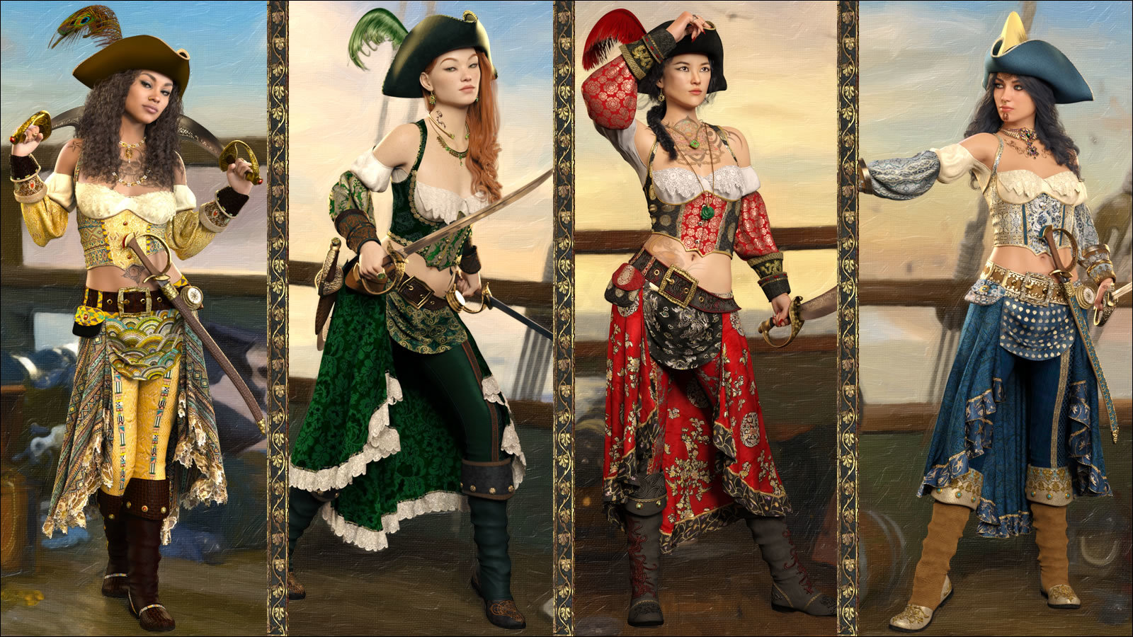 Pirate Queens for Salty Scarlett by N/A