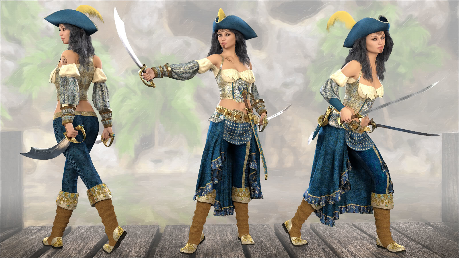 Pirate Queens for Salty Scarlett by N/A