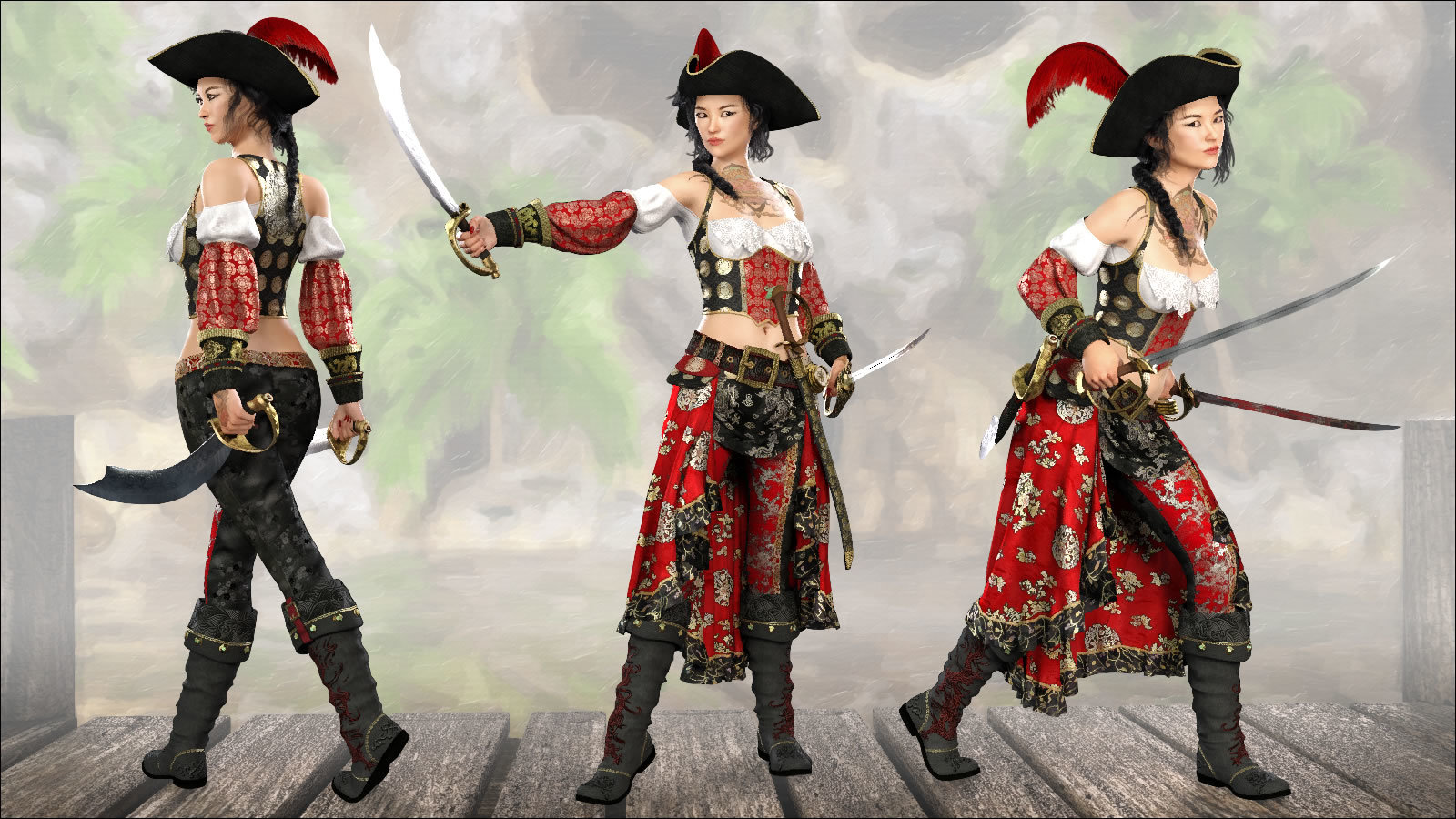 Pirate Queens for Salty Scarlett by N/A