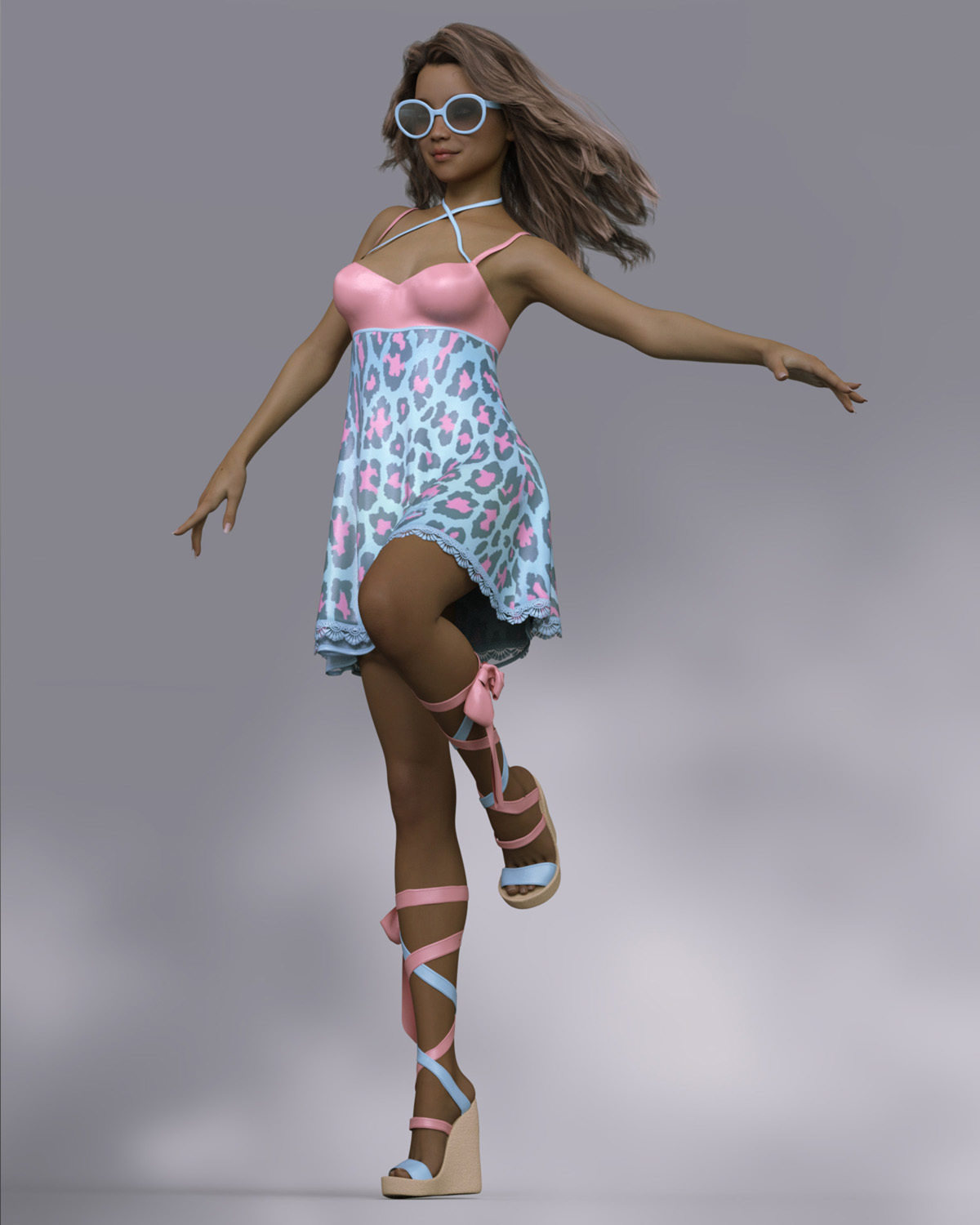 Guapa dForce outfit for Genesis 8 Females by N/A