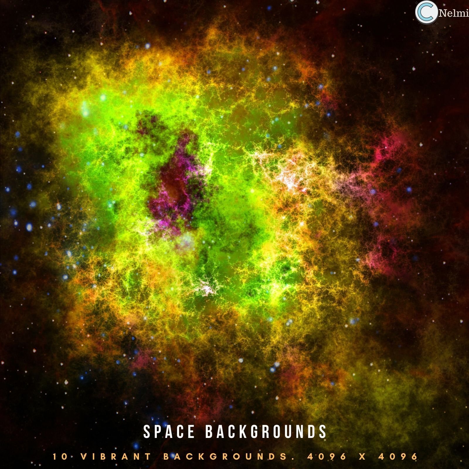 10 Space Backgrounds by N/A