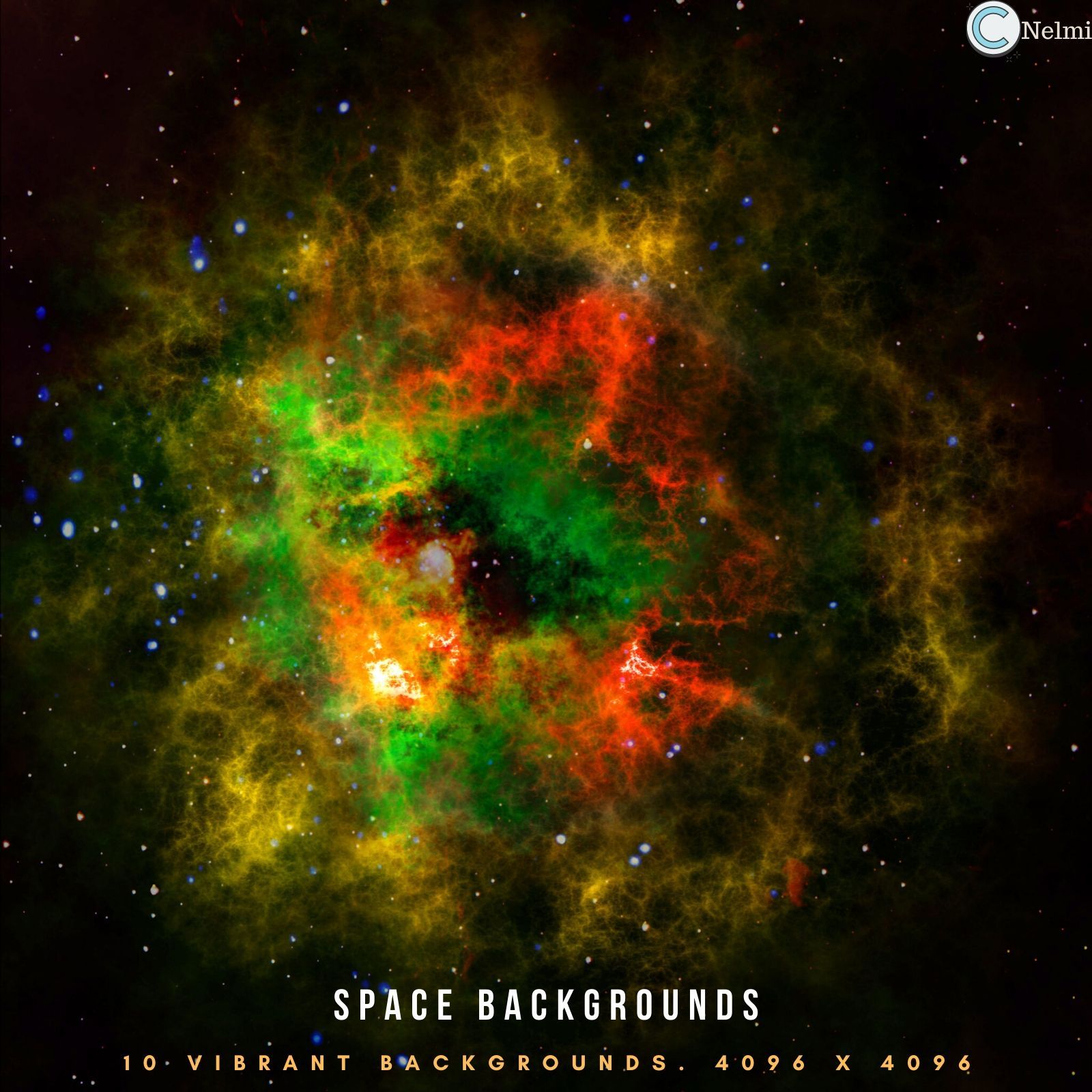 10 Space Backgrounds by N/A