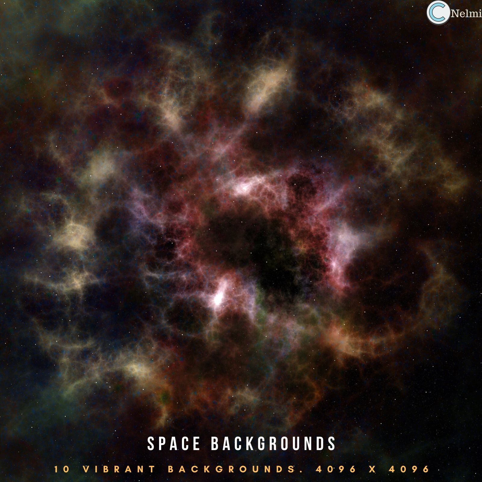 10 Space Backgrounds by N/A