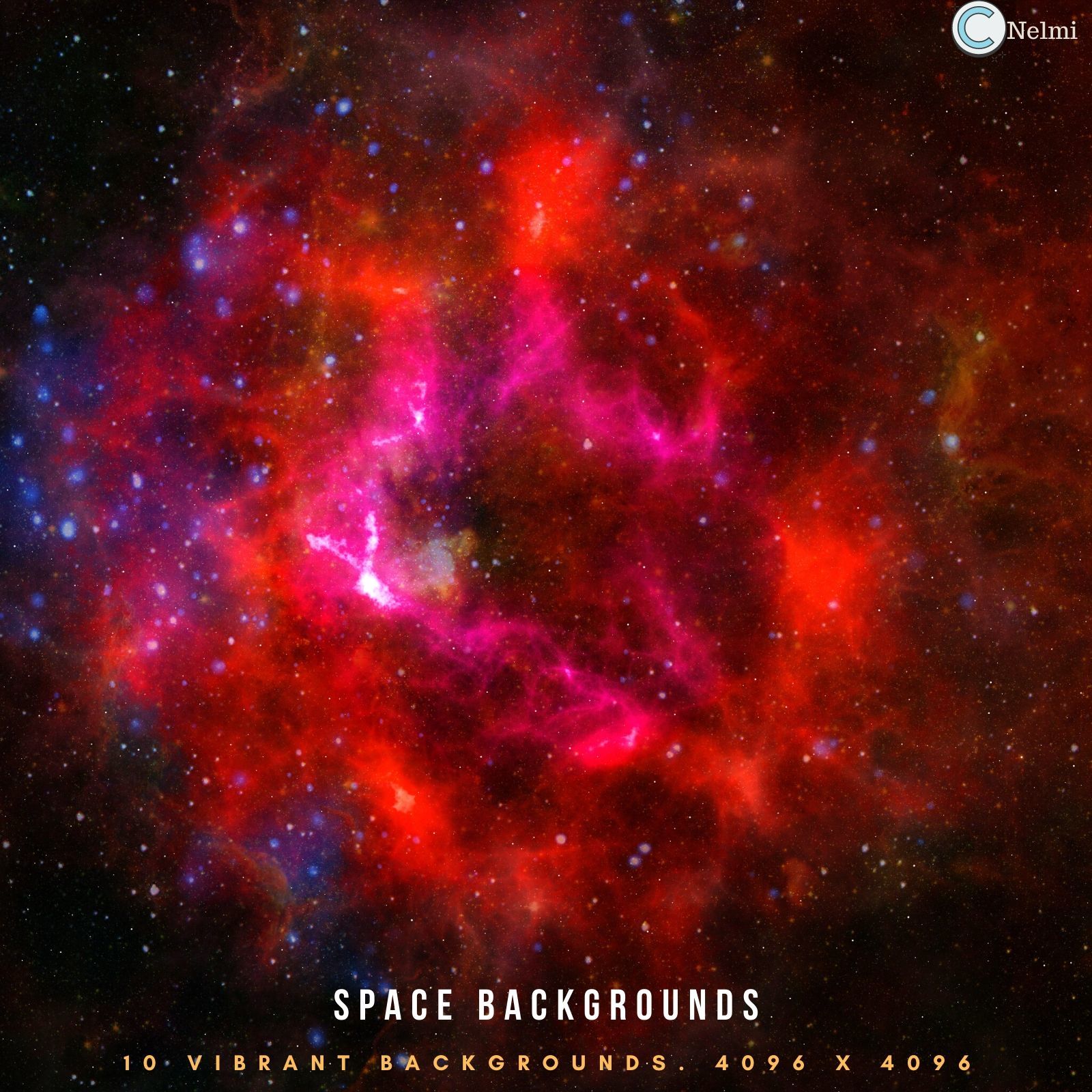 10 Space Backgrounds by N/A