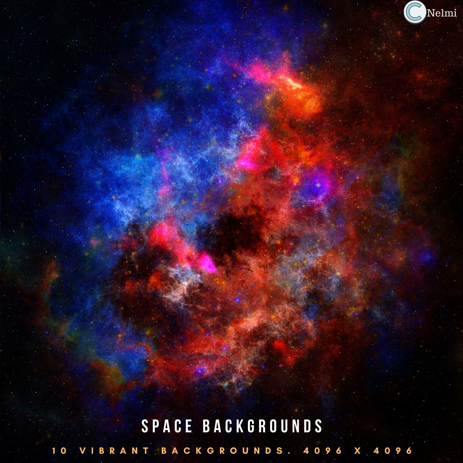 10 Space Backgrounds by N/A