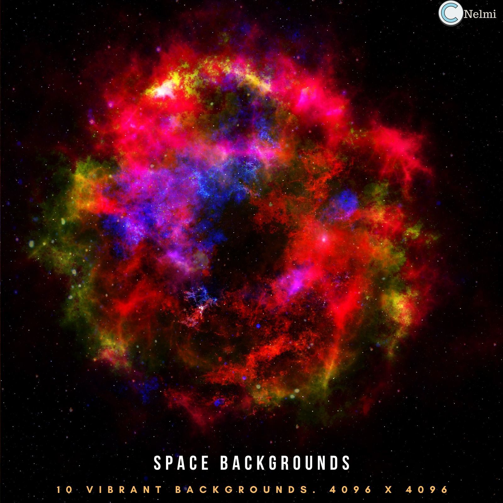 10 Space Backgrounds by N/A