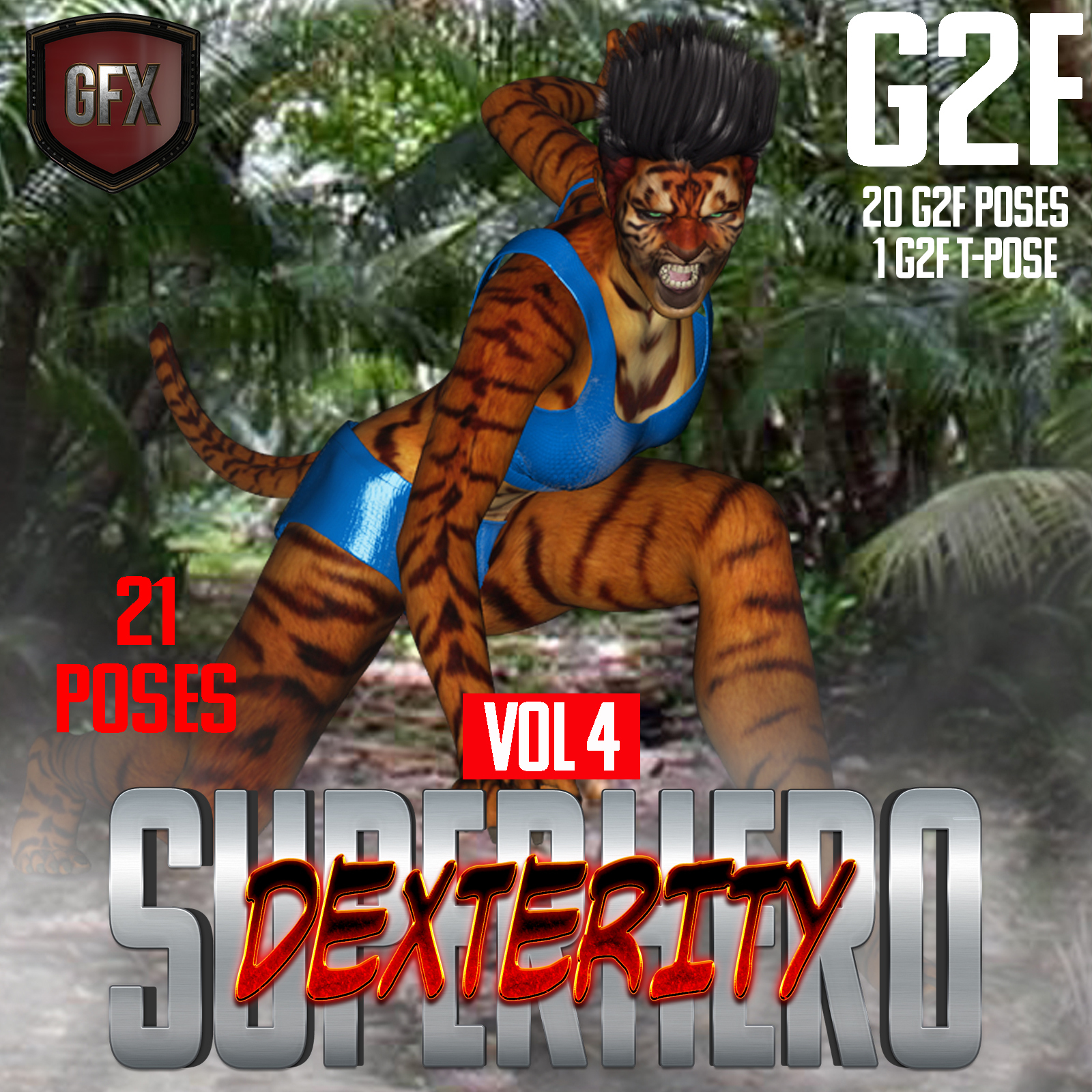 SuperHero Dexterity for G2F Volume 4 by N/A