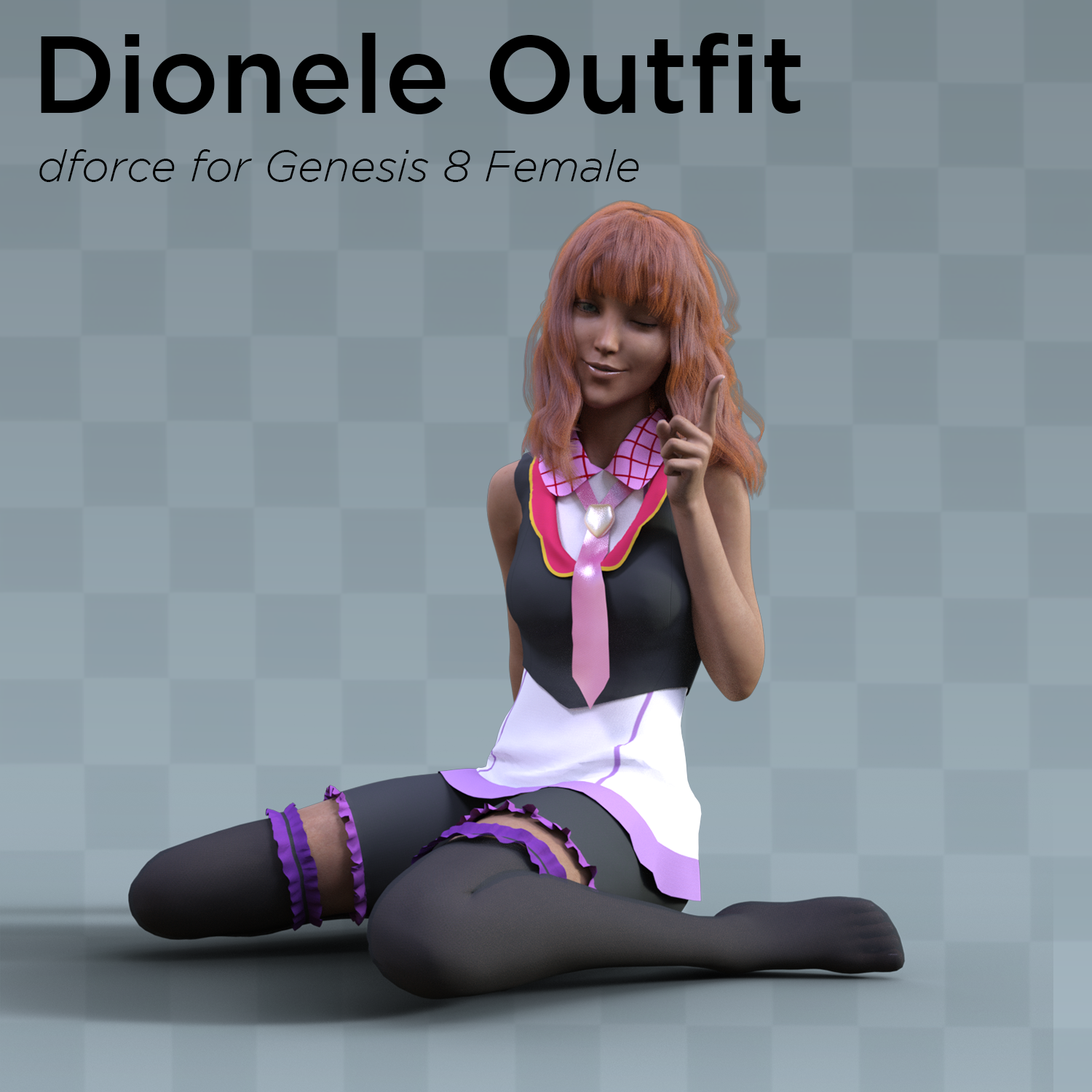 Dionele Outfit for Genesis 8 Female by N/A